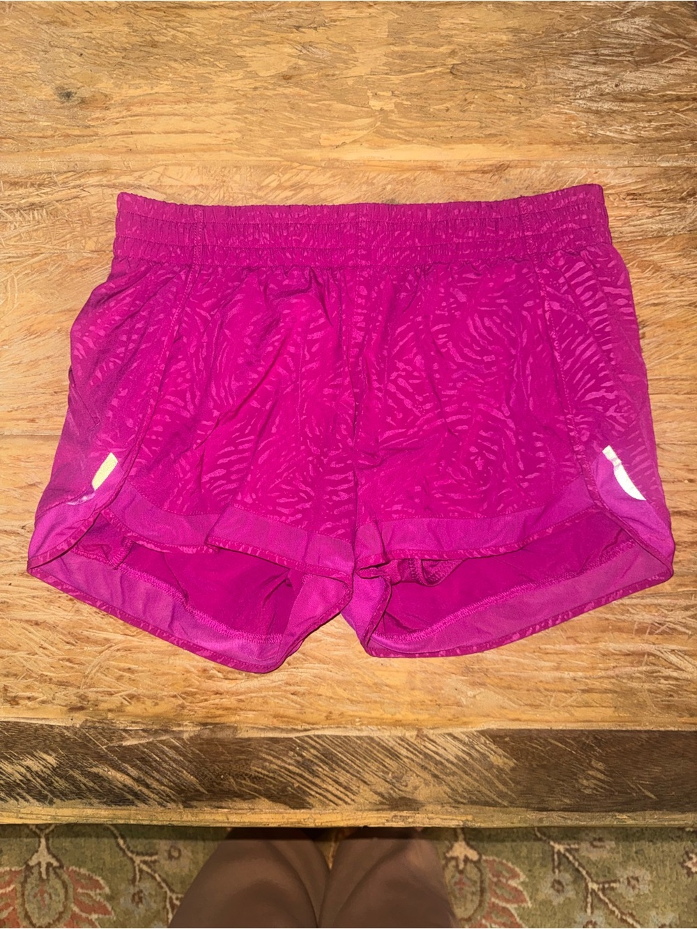 Athleta Bright Fuchsia Running Shorts